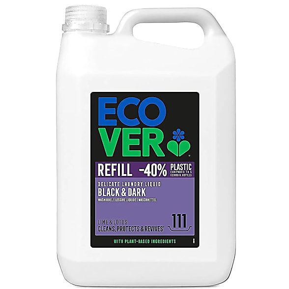 ECOVER Lessive Liquide pour Linge Délicat Noir & Foncé 5L