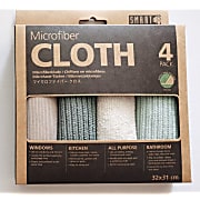 Smart Chiffons Microfibres (4 pièces) Vert Ombré - Beige