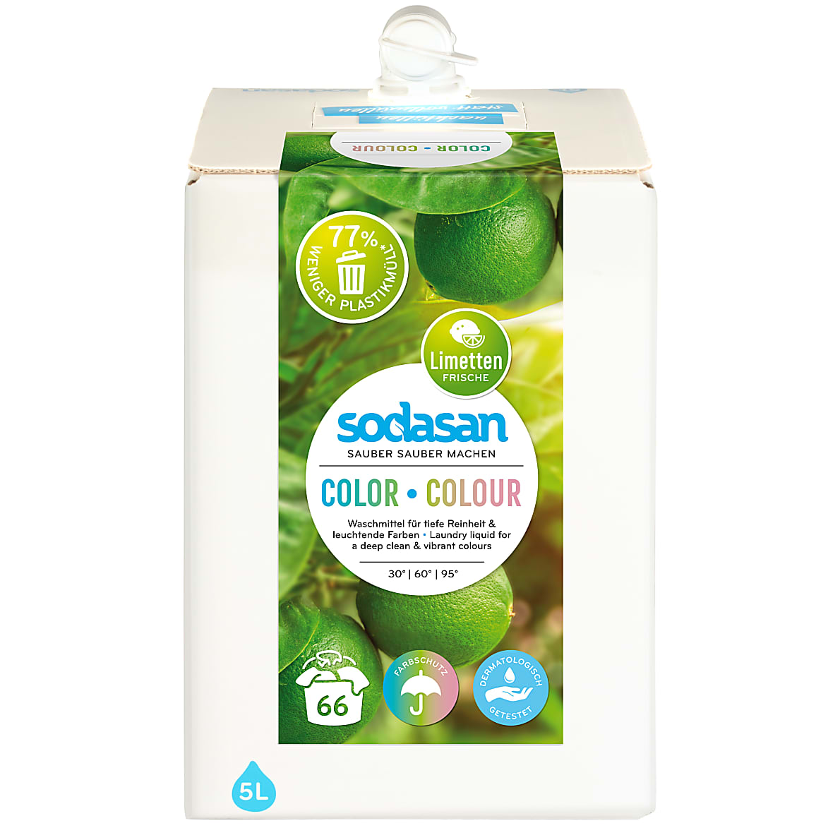 SODASAN Lessive Liquide Color Sensitiv - Boutique en ligne Ecosplendo  France