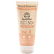 Suntribe Crème Solaire Minérale Naturelle Pour Bébés & Enfants SPF30